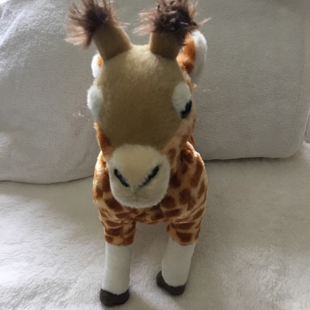 Wild Republic 17" Giraffe Plush Stuffed Animal Realistic Safari Standing Toy